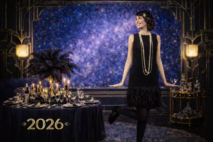 Stil im Gatsby-Party-Look Stil im Gatsby-Party-Look